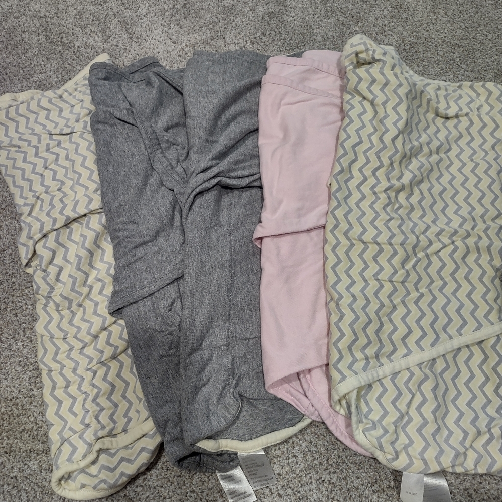 Miracle Blanket swaddles - lot of 5